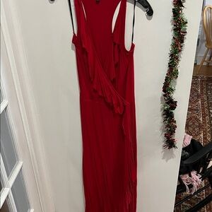 Felicity & Coco Vibrant Red Backless Dress